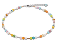 a bead necklace 